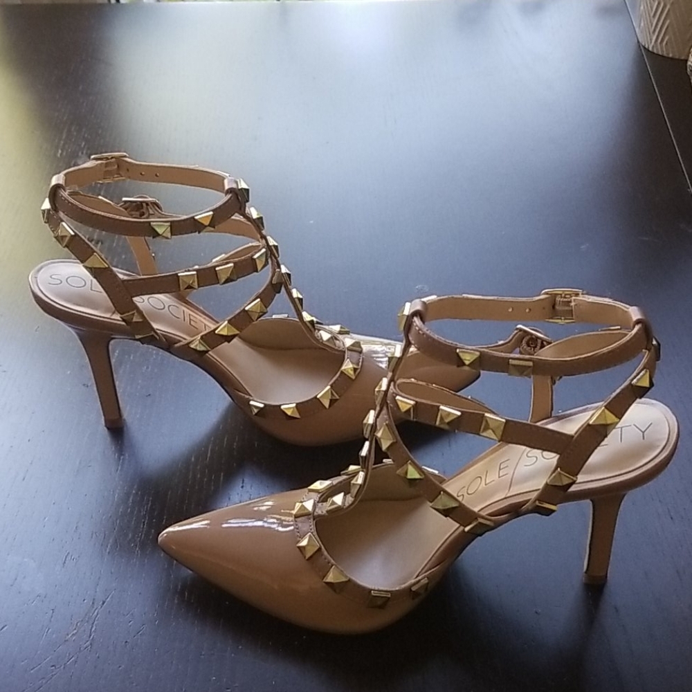 Nide Studded heels - NBW